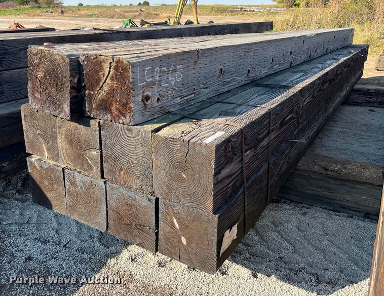 image for item LC9268 Approximately 10 wood beams