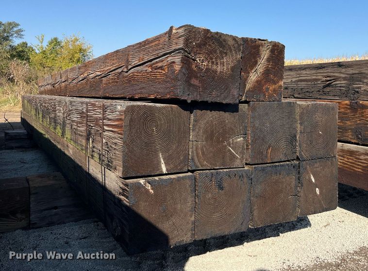 image for item LC9268 Approximately 10 wood beams