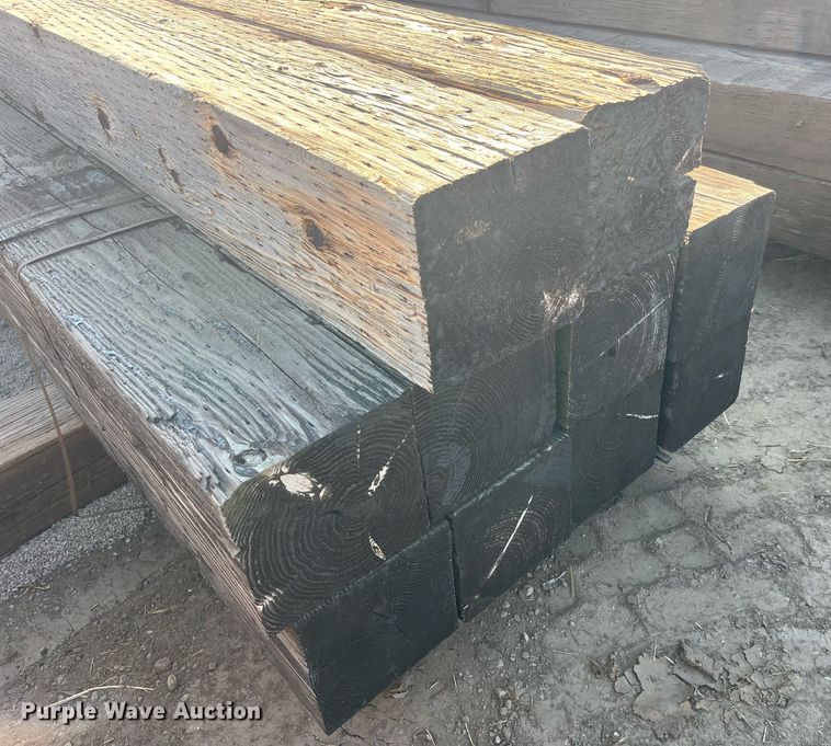 image for item LC9268 Approximately 10 wood beams