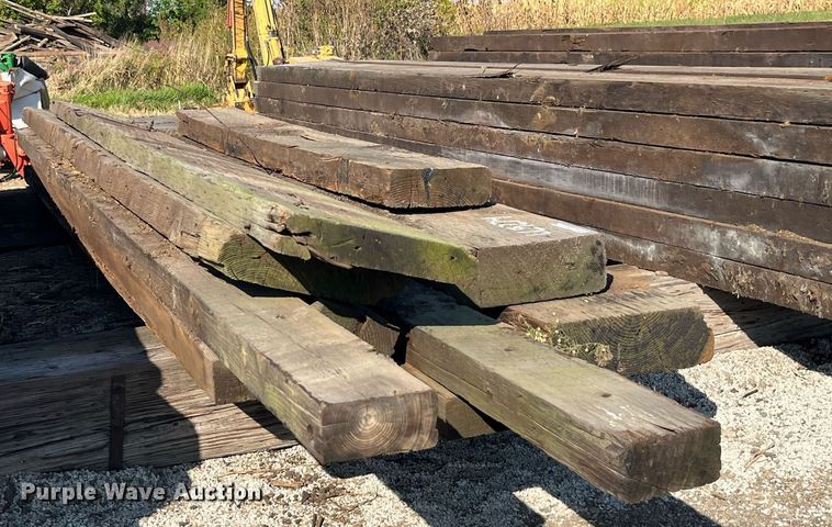 image for item LC9274 Approximately 12 wood beams and planks