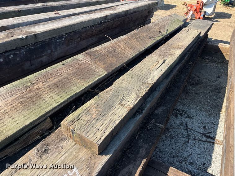 image for item LC9274 Approximately 12 wood beams and planks