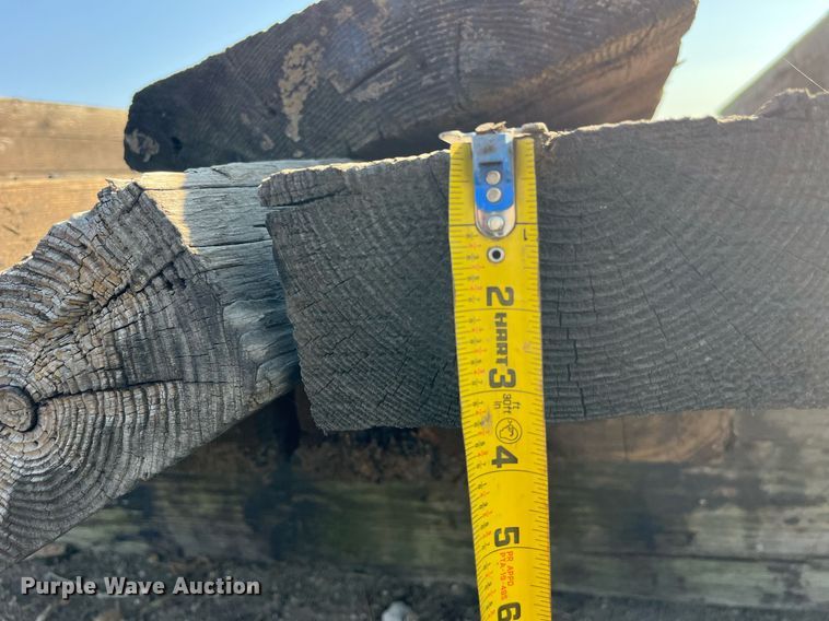 image for item LC9274 Approximately 12 wood beams and planks