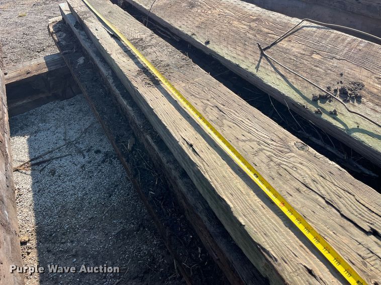 image for item LC9274 Approximately 12 wood beams and planks