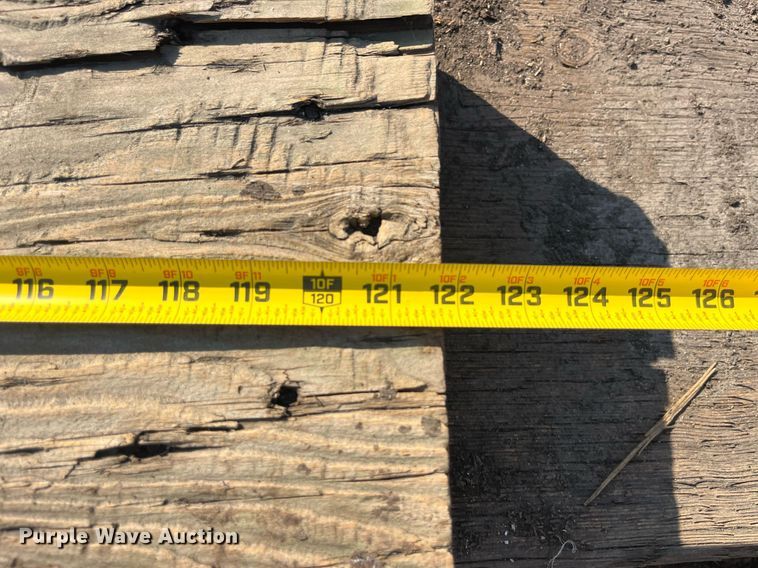 image for item LC9274 Approximately 12 wood beams and planks