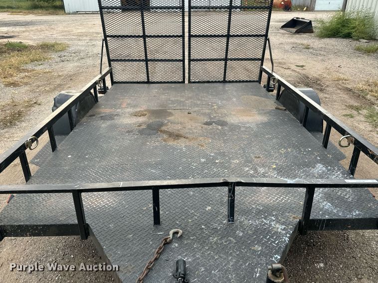 image for item MS9802 Shop built utility trailer