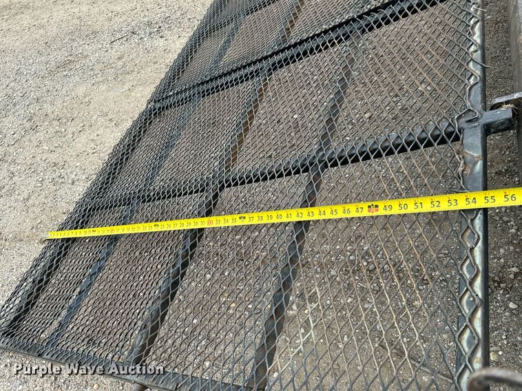 image for item MS9802 Shop built utility trailer