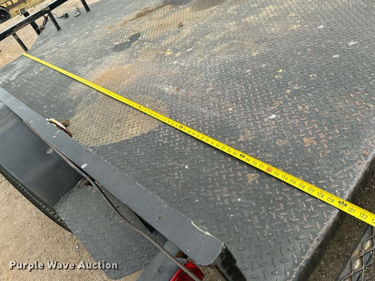 image for item MS9802 Shop built utility trailer