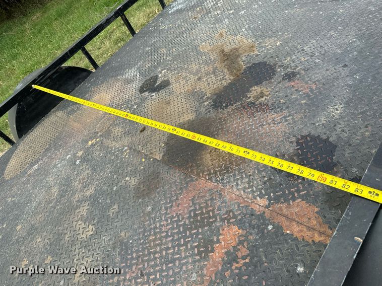 image for item MS9802 Shop built utility trailer