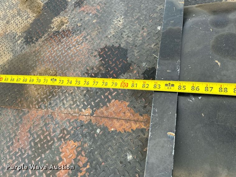 image for item MS9802 Shop built utility trailer