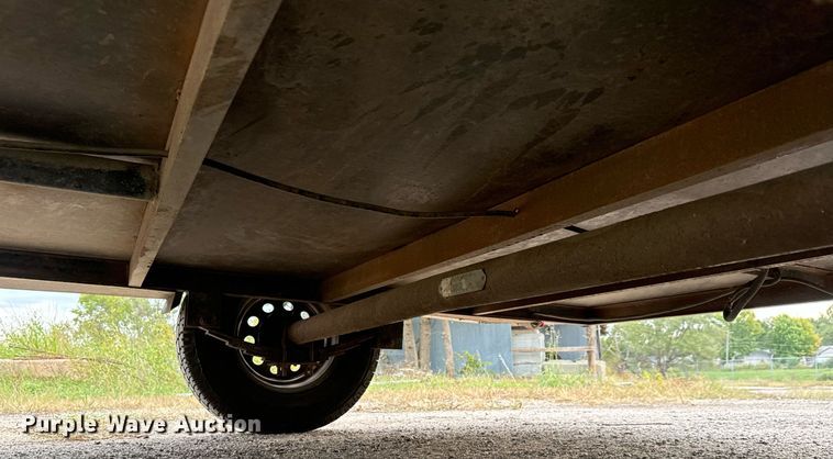 image for item MS9802 Shop built utility trailer