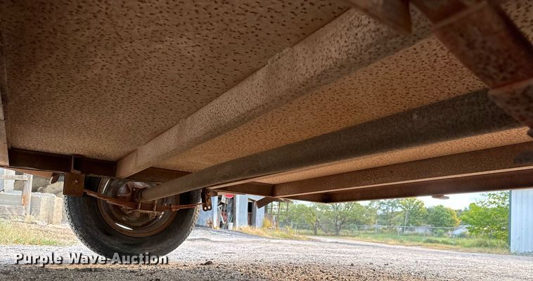 image for item MS9803 Shop built  utility trailer