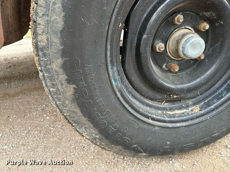 image for item MS9803 Shop built  utility trailer