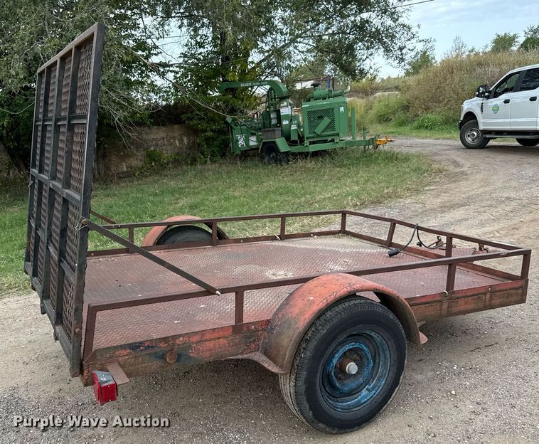 image for item MS9804 Shop built  utility trailer