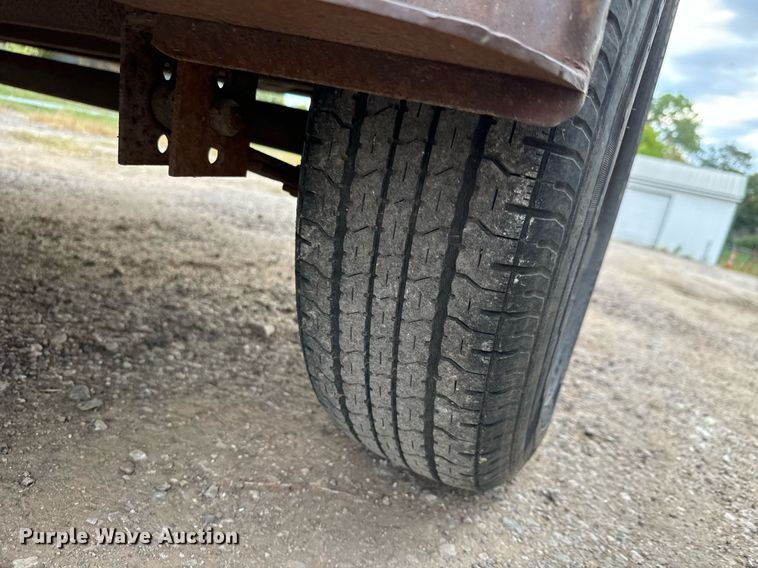 image for item MS9804 Shop built  utility trailer