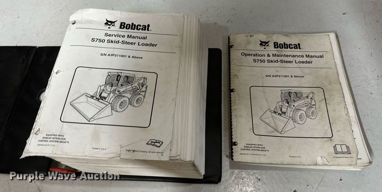 image for item MS9810 2012 Bobcat  S750 skid steer loader