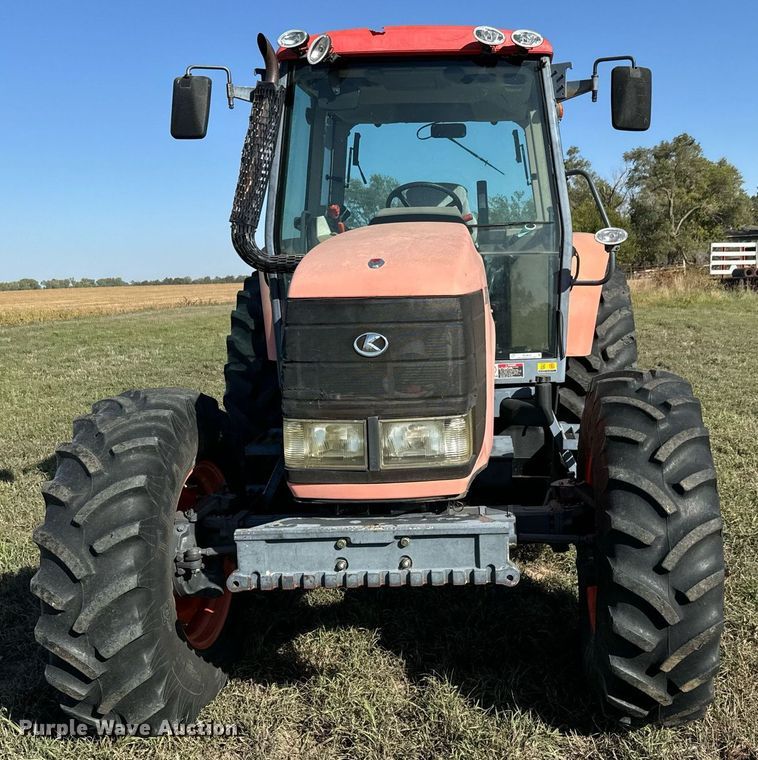 image for item MS9828 2008 Kubota  M108X MFWD tractor