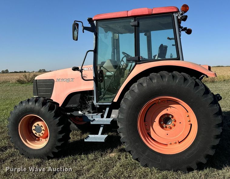 image for item MS9828 2008 Kubota  M108X MFWD tractor