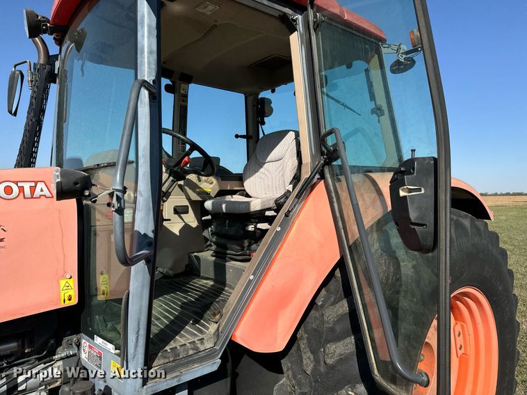 image for item MS9828 2008 Kubota  M108X MFWD tractor