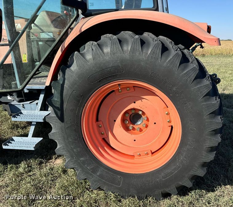 image for item MS9828 2008 Kubota  M108X MFWD tractor