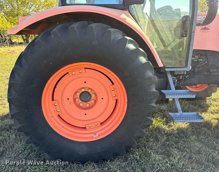 image for item MS9828 2008 Kubota  M108X MFWD tractor