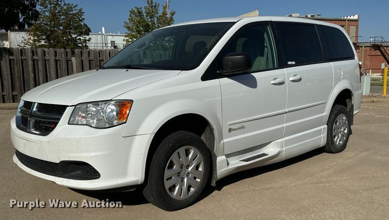 image for item MV9280 2015 Dodge Grand Caravan handicap accessible van