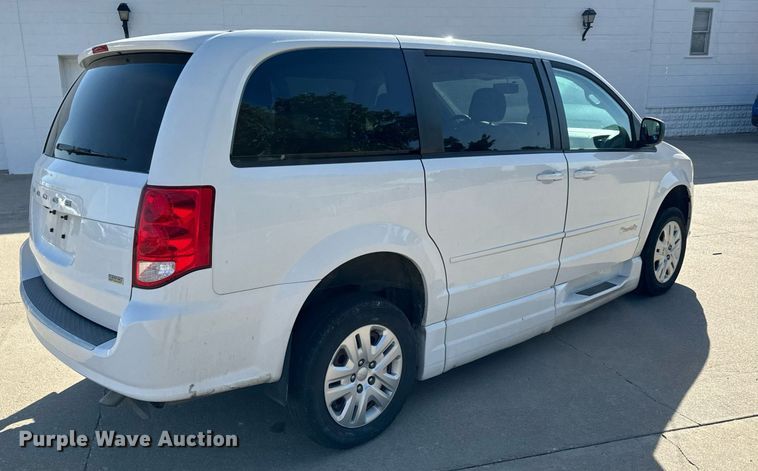 image for item MV9280 2015 Dodge Grand Caravan handicap accessible van