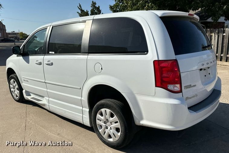 image for item MV9280 2015 Dodge Grand Caravan handicap accessible van