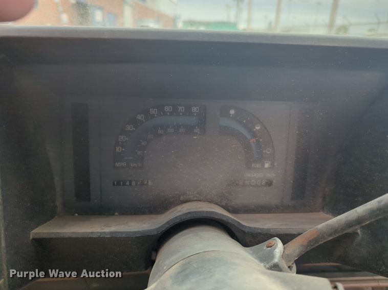 image for item NG9930 1988 Chevrolet S10 utility bed pickup truck