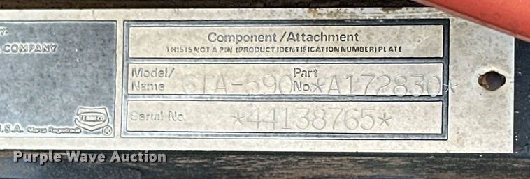 image for item DD3365 1985 Case  2096 tractor