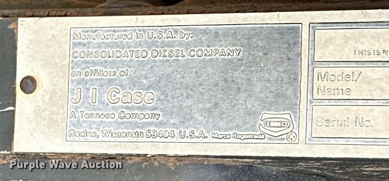 image for item DD3365 1985 Case  2096 tractor