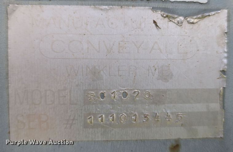 image for item DO5510 Convey-All TO1070 conveyor