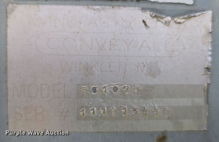 image for item DO5510 Convey-All TO1070 conveyor