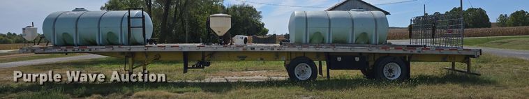 image for item DO5514 1998 Wilson CF-900 flatbed trailer