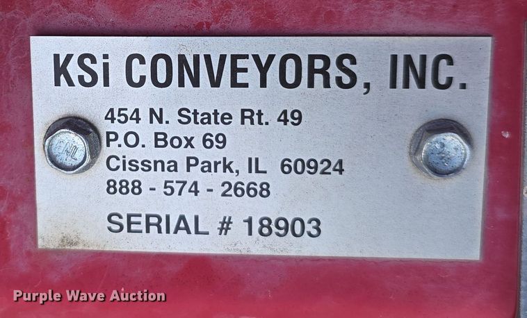 image for item DS4881 KSI 120829 conveyor