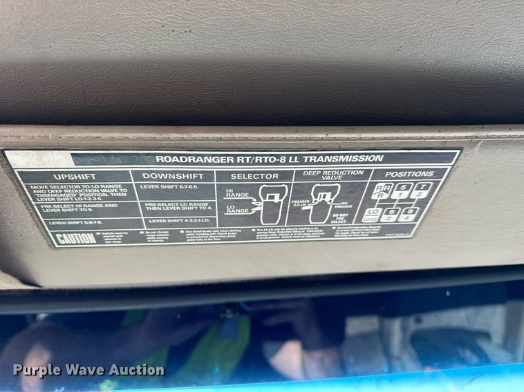 image for item DT2048 2007 Sterling  Acterra feed delivery truck