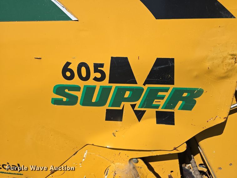image for item DW3753 2014 Vermeer 605SM Cornstalk Special round baler
