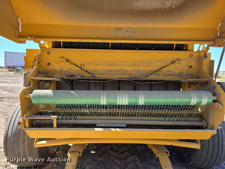 image for item DW3753 2014 Vermeer 605SM Cornstalk Special round baler