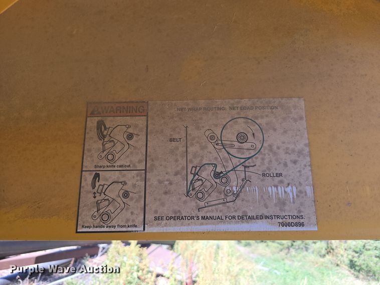 image for item DW3753 2014 Vermeer 605SM Cornstalk Special round baler