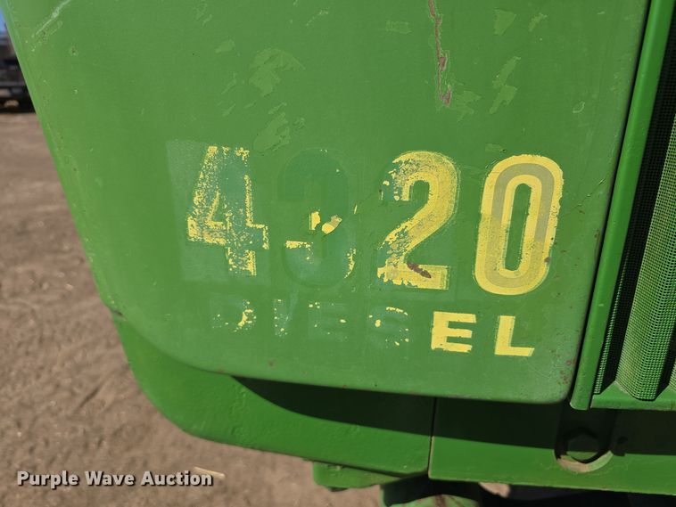 image for item DW3760 1971 John Deere 4320 tractor