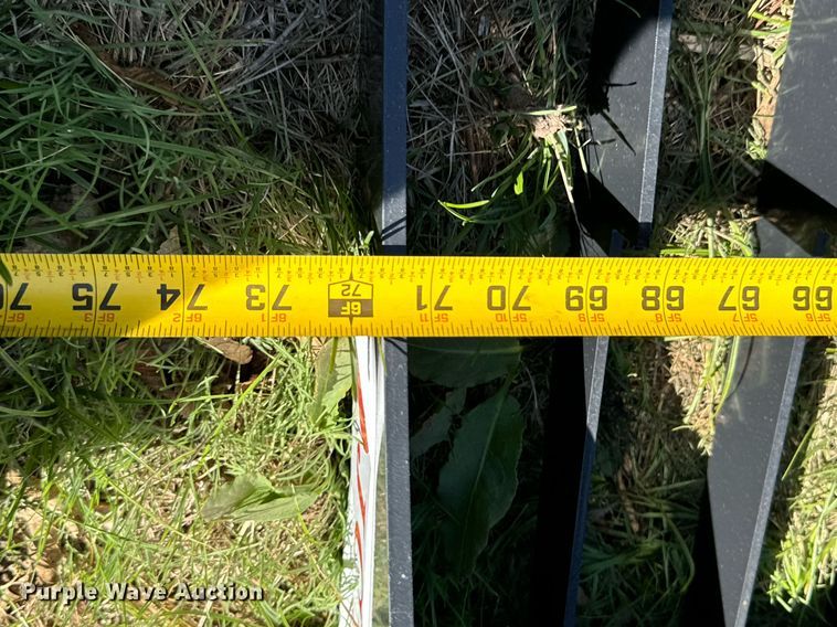 image for item DX1419 JCT Attachments skid steer grapple bucket