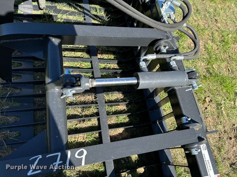 image for item DX1419 JCT Attachments skid steer grapple bucket