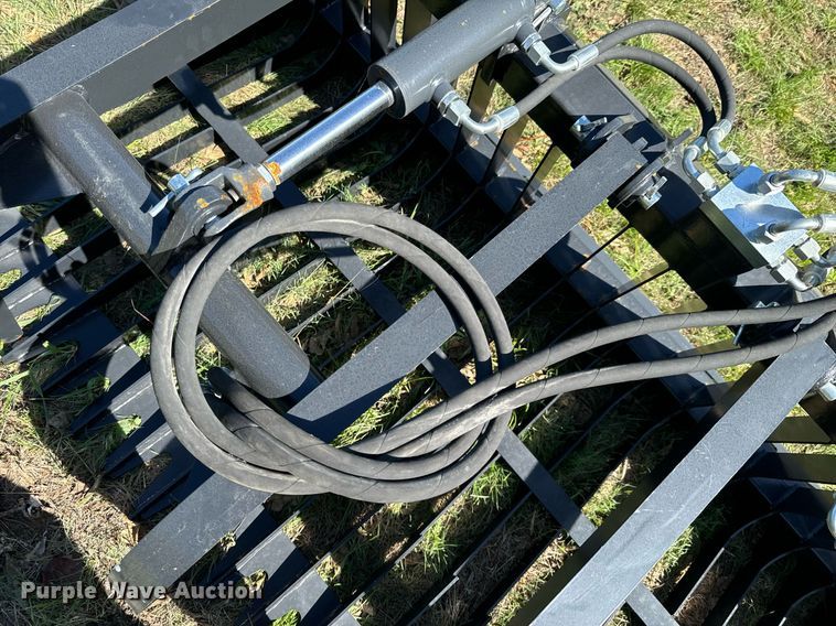 image for item DX1419 JCT Attachments skid steer grapple bucket