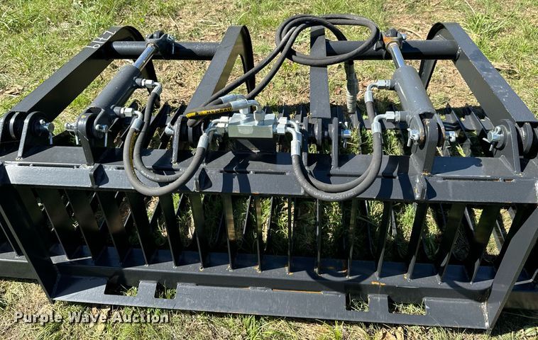 image for item DX1419 JCT Attachments skid steer grapple bucket