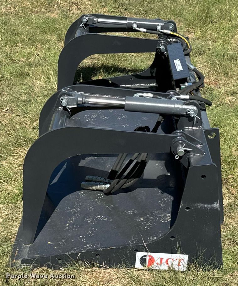 image for item DX1421 JCT Attachments skid steer grapple bucket