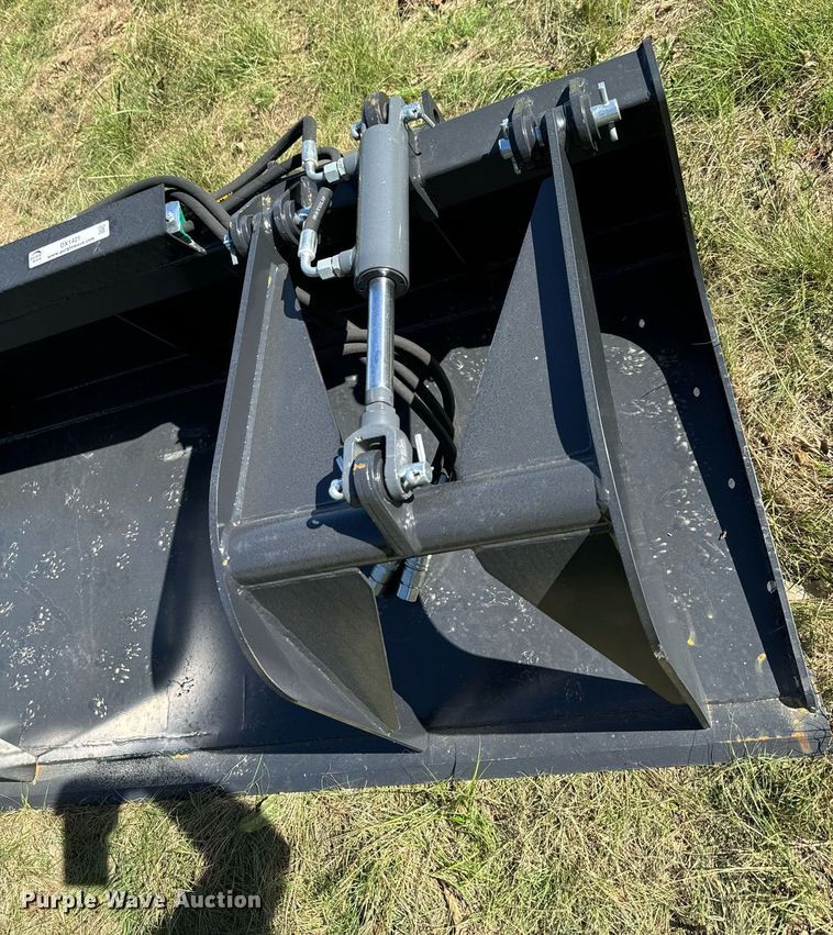 image for item DX1421 JCT Attachments skid steer grapple bucket