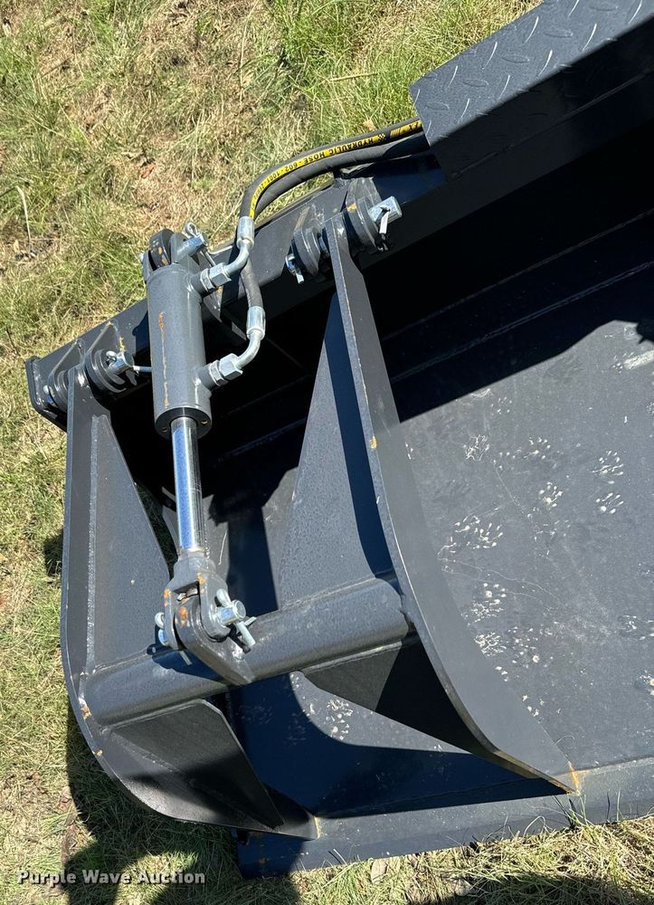 image for item DX1421 JCT Attachments skid steer grapple bucket