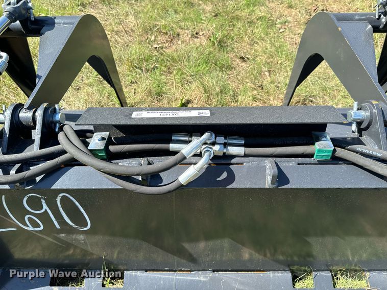 image for item DX1421 JCT Attachments skid steer grapple bucket
