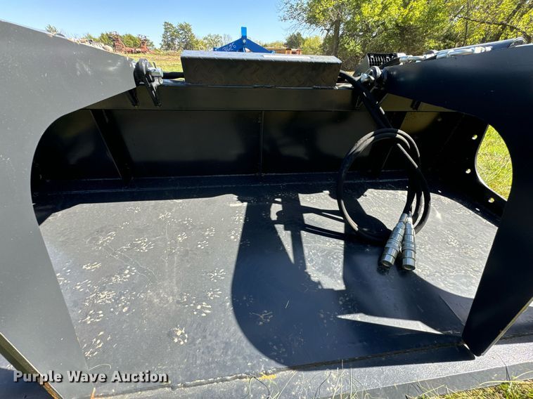 image for item DX1421 JCT Attachments skid steer grapple bucket