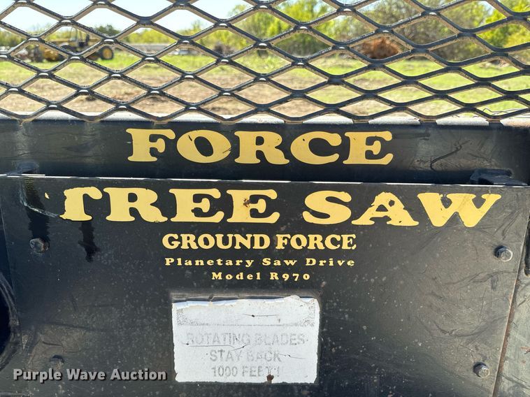 image for item DX1423 Harlemen R970 skid steer tree saw