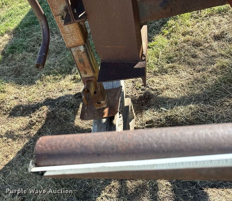 image for item DX3630 Shop built hay bale trailer